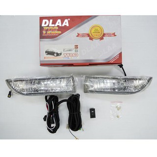 ไฟตัดหมอก ตัดหมอก spotlight สปอร์ตไลท์ โตโยต้า วีออส toyota vios 2003- 200503- 05 เก่า ตัวแรก/อัลติส altis 01-03