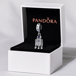 Pandora จี้สร้อยคอ รูปหุ่นยนต์ Star Wars p825 สําหรับสุภาพสตรี