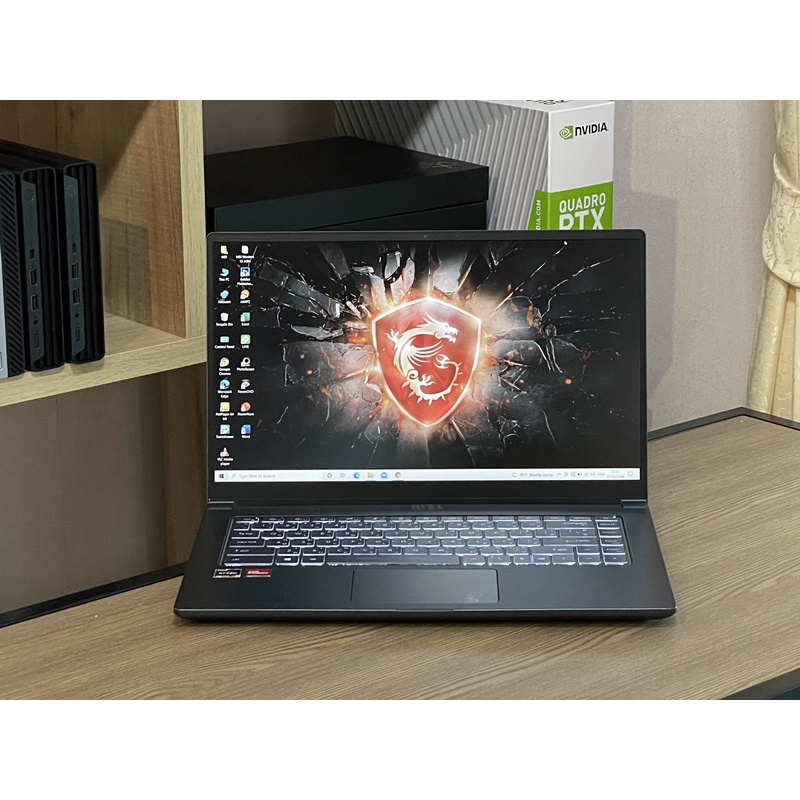 MSI Modern 15 A5M-023TH Ryzen 7 5700U SSD512GB RAM16GB ครบกล่องประกันศูนย์