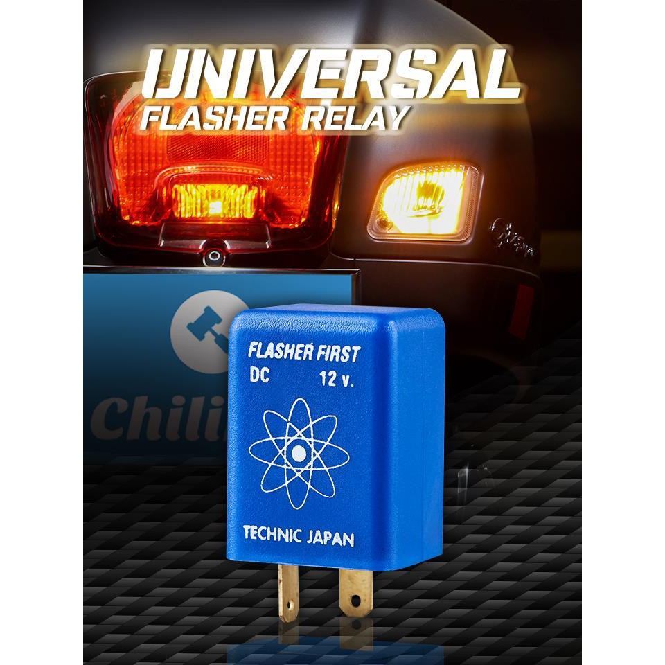 ไฟเลี้ยว Relay แบบปรับกระพริบช้าเร็วได้