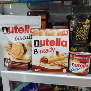 นูเทลล่า Nutella Chocolate Stick To Go / B Ready / Nutella Biscuit