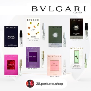 [ของแท้ 💯%] น้ำหอมบุลการี bvlgari🌸 8 กลิ่น!! น้ำหอมตัวเทสแท้ 100% ขนาดทดลอง 2ML พร้อมส่งจัดส่งเร็ว📮มีเก็บเงินปลายทาง