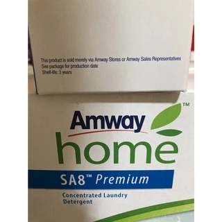 ผงซักฝอก Amway HOME SA8 Premium 3kg.*สินค้ากล่องใหม่ ล็อตผลิต