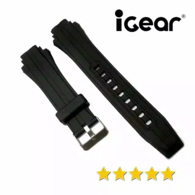 สายนาฬิกา Igear i25 1948 Igear I25-1948 สายนาฬิกาสีดํา