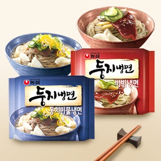 พร้อมส่ง 둥지 동치미물냉면 บะหมี่เย็นกึ่งสำเร็จรูป Nongshim Cold Noodles 162g*4