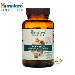 Himalaya Boswellia 60 Vegetarian Capsules กำยานอินเดีย 60 เวจจี้แคปซูล