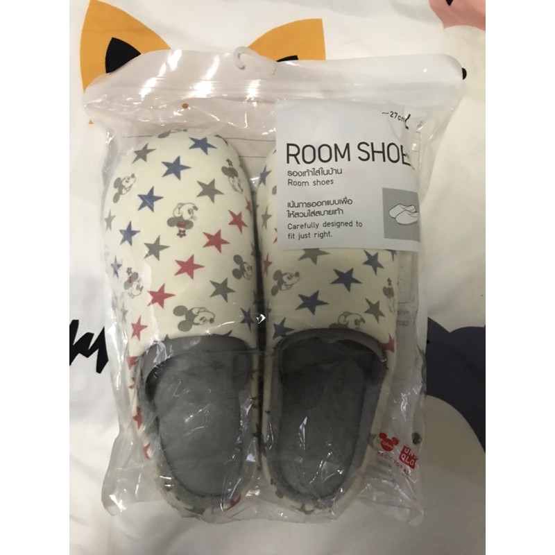 Slipper Uniqlo sizeL 27 cm ของใหม่มือ 1 ยังไม่ได้แกะ