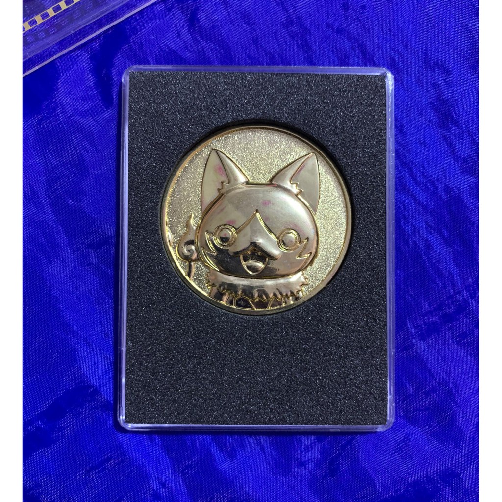 🎁🎁 Premium Bandai GOLD MEDAL  🎁🎁 เหรียญทองเหล็กงานสะสม Yokai Watch