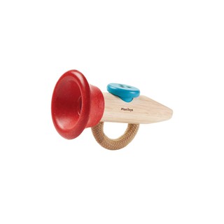 PlanToys 6437 Kazoo ของเล่นไม้แตรสำหรับเด็ก ของเล่นเครื่องดนตรี ของเล่นสำหรับเด็กอายุ 3 ขวบขึ้นไป