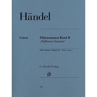 HÄNDEL Flute Sonatas, Volume II, “Halle Sonatas” (HN638)