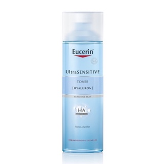 Eucerin Ultrasensitive Hyaluron Toner ยูเซอริน โทนเนอร์ ทำความสะอาดผิว รูขุมขนดูกระชับ ขนาด 200 ml 19186