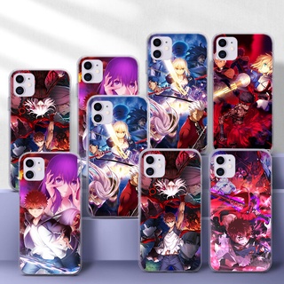 เคสโทรศัพท์มือถือ TPU แบบนิ่ม ลาย 22AS fate stay night heavens feel สําหรับ iPhone 6 6S 7 8 Plus X XS XR 11 Pro Max