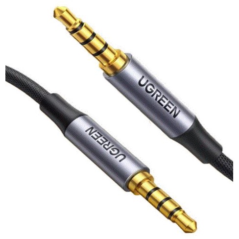 UGREEN รุ่น 20497 3.5mm to 3.5mm Microphon Audio Cable Humanized Design Gold-plated Audio Cable สำหรับ Sound Card 1.5 M