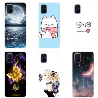 TPU เคสสำหรับ Samsung Galaxy M51 Case Silicone Back Cover Soft Case Samsung M51 M 51 เคส เคสซิลิโคน