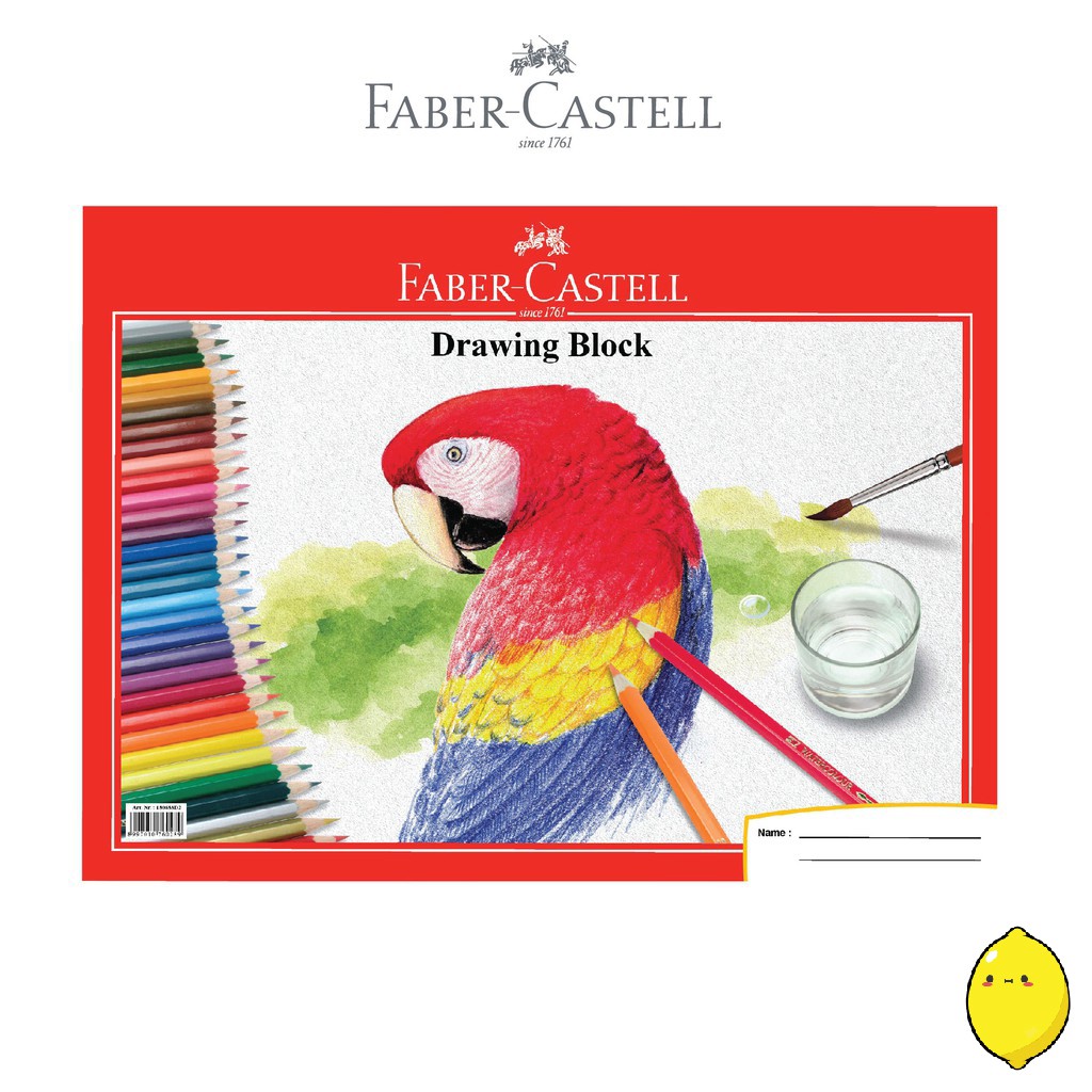 สมุดระบายสี Faber Castell A4 200GSM