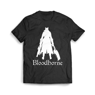 เสื้อผ้าผชเสื้อยืด ลาย BloodborneS-5XL