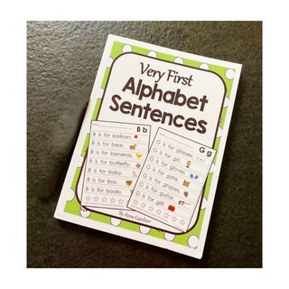 หนังสือ Very First Alphabet Sentences (พร้อมส่ง)