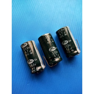 C.คอนเดนเซอร์ 47 uF 350 V (ราคาตัวละ 80 บาท)