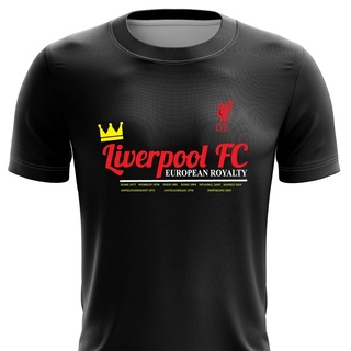 เสื้อยืด ลาย Liverpool FC แบบแห้งเร็ว XS - 7XL (รอยัลตี้)