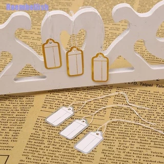 Hoe> ป้ายแท็กราคา ทรงสี่เหลี่ยม สําหรับติดป้ายราคา 200 ชิ้น