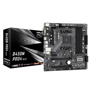 B450M-PRO4-R2.0 Model : B450M-PRO4-R2.0 Vendor Code : B450M-PRO4 R2.0 Description : AMD B450, 4xDDR4 64GB (2400,