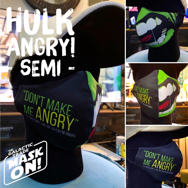 The Incredible HULK facemask โดย TGT MaskOn