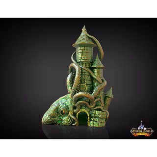 [Plastic] Fates End Dice Tower for Board Game/ Tabletop Games: Kraken Tower - หอคอยถอยเต๋า