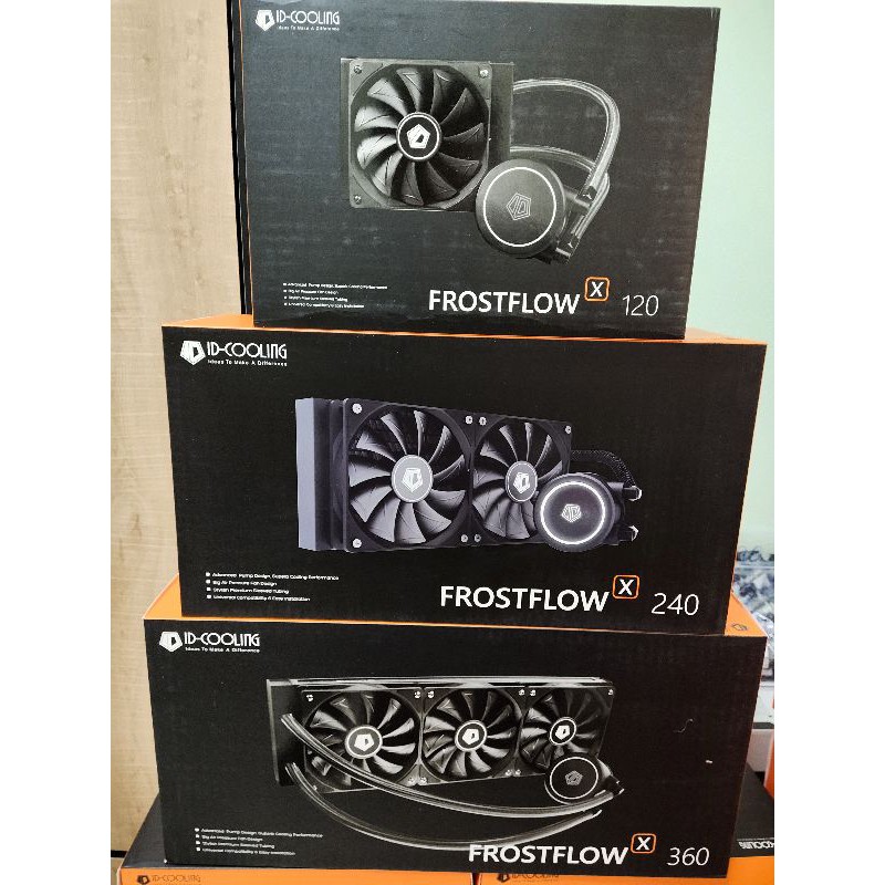 ชุดน้ำปิด ID-COOLING FROSTFLOW X 120-240-360 ชุดน้ำระบายความร้อนCPU 1 ...