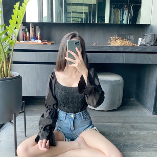 Princes crop⚠️กรุณาสอบถามจำนวนสินค้าก่อนสั่งซื้อ⚠️