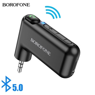 Borofone BC35 อะแดปเตอร์รับสัญญาณเสียงบลูทูธไร้สาย 3.5 มม. สําหรับรถยนต์