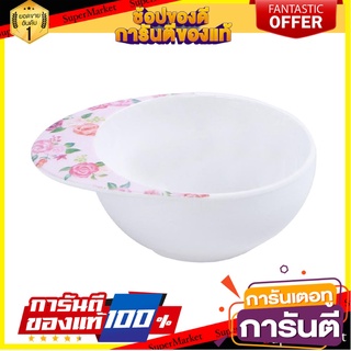 ถ้วยเมลามีน CAP 3.5" SUPERWARE KITTY ROSE GARDEN อุปกรณ์ใส่อาหาร MELAMINE BOWL 3.5" SUPERWARE KITTY ROSE GARDEN