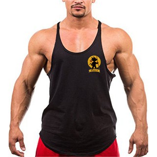 เสื้อกล้ามลายกราฟฟิก muscleguys golds gyms