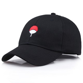 Anime Naruto Dad Hat Uchiha Family Logo Embroidery Baseball Caps Hip Hop Snapback Hat For Women Men