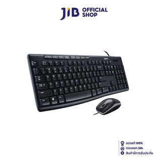 LOGITECH KEYBOARD+MOUSE . MK200 (BLACK) TH/EN