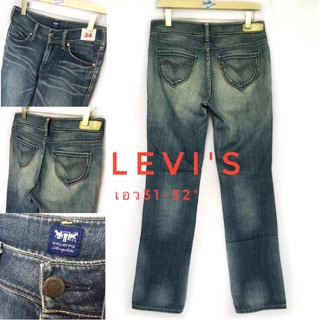 RD34&gt;&gt;&gt;👖LEVIS LADY STYLE /Angelite ✅แบรนด์เนมแท้ มือสองสภาพใหม่ เอว 31-32