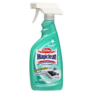 สเปรย์ขจัดคราบไขมันในครัว MAGICLEAN 500 มล.  SPRAY KITCHEN CLEANER MAGICLEAN 500ML