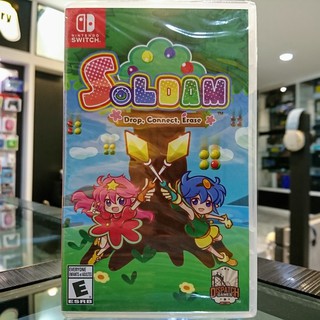 (ภาษาอังกฤษ) มือ1 Nintendo Switch Soldam Drop, Connect, Erase แผ่นเกม Nintendoswitch (เล่น2คนได้)