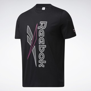 [LEEE]REEBOK : เสื้อยืดแขนสั้น UNISEX รุ่น CL D TS TEE สี black คอกลม