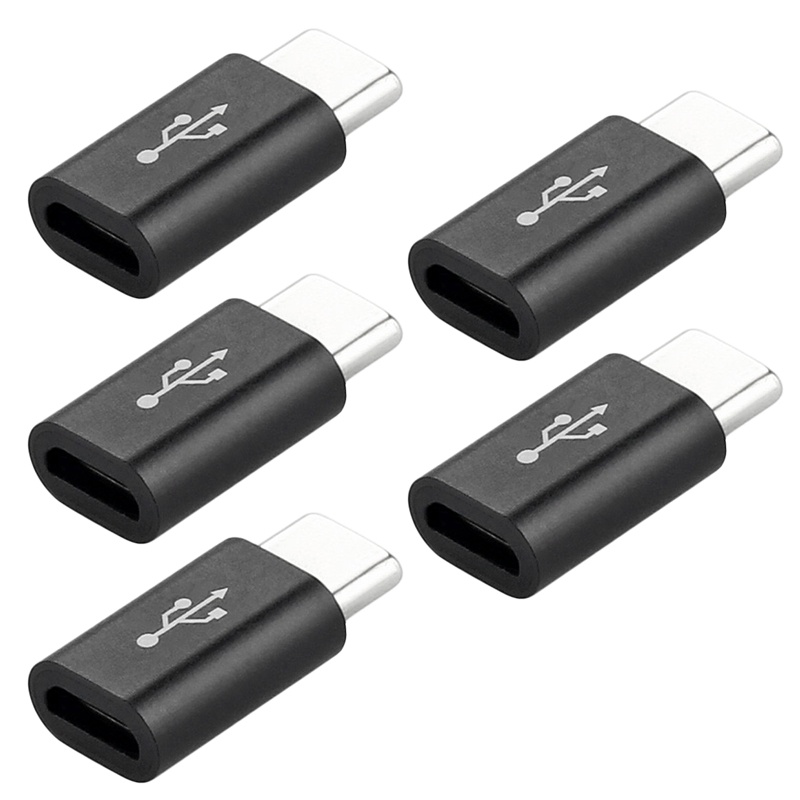 5 PCS Exquisite Small Micro To USB-C Type-C USB 3.1 Data Charging ...