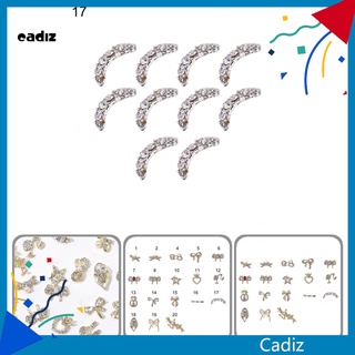 Cadi พลอยเทียม อัลลอย สําหรับตกแต่งเล็บ DIY