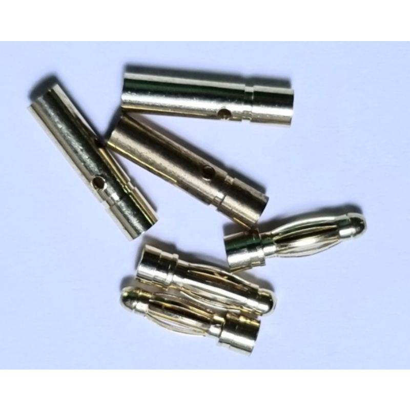 บานาน่า ปลั้ก 1 ชุด 3 คู่ ขนาด 3.5 mm.4.00mm.