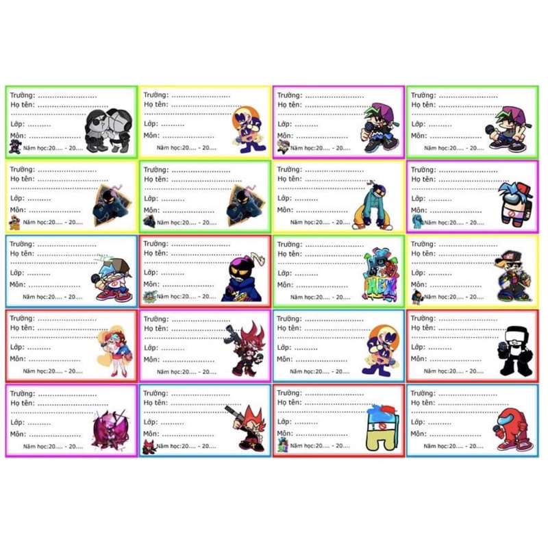 ชุด 40 ชิ้น Friday Night funkin สติ๊กเกอร์ลอกและติด/สติ๊กเกอร์ Friday Night funkin Game