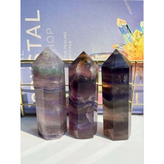 👑 Rainbow Fluorite ที่เน้นสีม่วงเปลือกมังคุด ติดเขียวนิดๆ เอาใจคนชอบสีม่วง 💜เซทนี้ใหญ่หน่อยน้าาา
📸 มี VDO สวยๆ