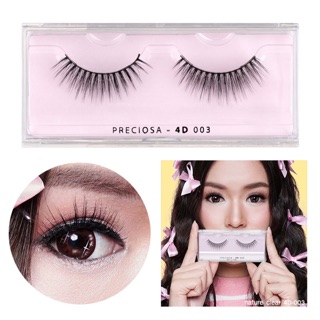 ขนตาปลอม Preciosa Nature Clear 4D003