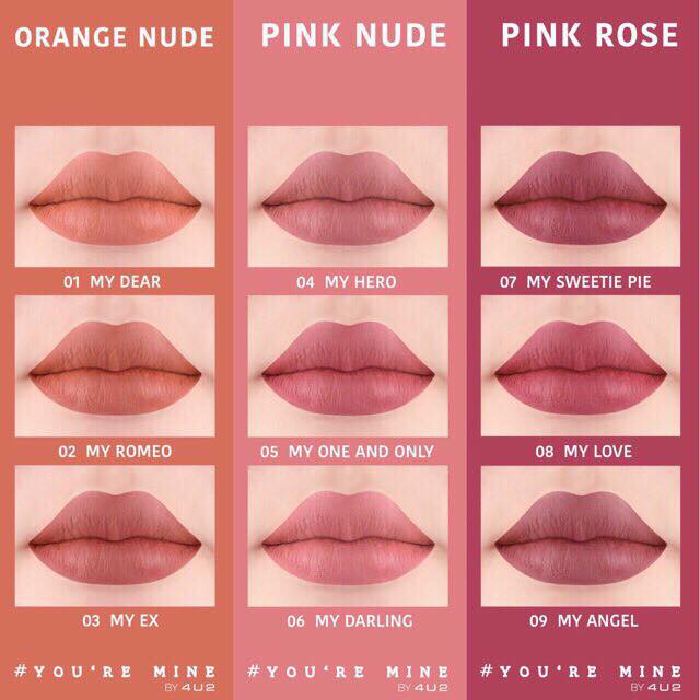 พร้อมส่ง Lip Mine You’re ลิป 4u2 พร้อมส่ง Lip Mine You’re ลิป 4u2