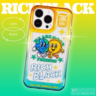 RichBlackcase แท้ 💯 Two tone Friends ส่งฟรี ✅