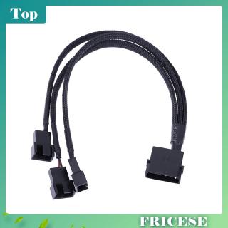 ( Stock Fricese ) 4 Pin Ide Molex To 3 - Port 3pin / 4pinพัดลมระบายความร้อน