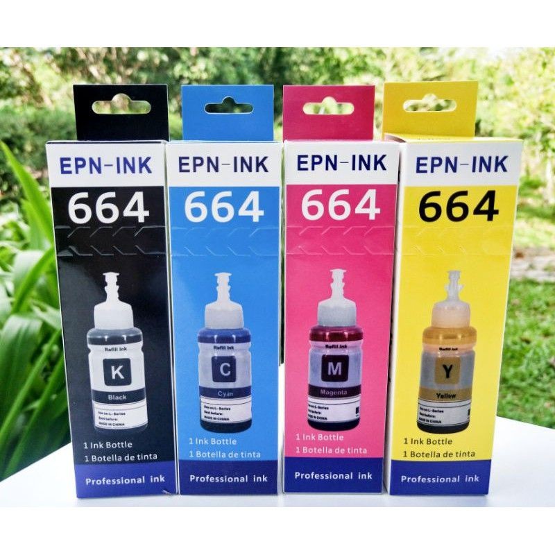 น้ำหมึกปริ้นเตอร์Epson664ส่งฟรี