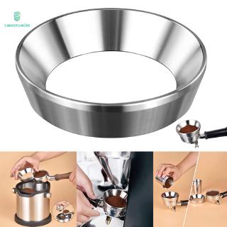 58mm Espresso Dosing Funnel Stainless Steel Coffee Dosing Ring Compatible with 58mm Portafilter SW♥