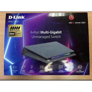 DMS-106XT Switch 2.5G 5Port 10G 1Port Unmanaged D-Link